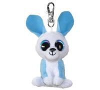 Lumo Stars porte-clés Lumo lapin Lumo bleu glace blanc 8,5 cm Bleu G