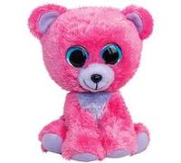 Lumo Stars peluche Lumo Ourson Lumo Rose Framboise 15 cm Rose G