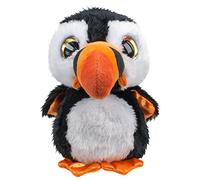 Lumo Stars peluche Lumo Puffin Lunni noir/blanc 15 cm Blanc G