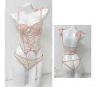 LumoCheefy Ensemble corset en dentelle pour femme pour jambe de poisson | Tige de jambe de poisson pour mettre en valeur la taille, transition sans couture, ne glisse pas, confort tout au long de la