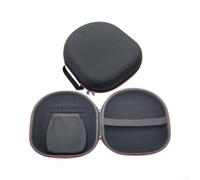 LumoCheefy Étui pour casque 23 x 20 cm avec compartiment en filet pour | Ajustement parfait pour ROG Delta2, bandes élastiques, transport sûr, pas de glissement, design noir