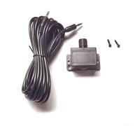 LumoCheefy Régulateur de basses compact pour amplificateur de voiture 3,5 | Câble auxiliaire de 5 m, prise 3,5 mm, ajustement précis du son, compatible avec amplificateurs, intégration facile