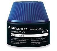 Lumocolor 487 17 - Flacon Recharge 15 Ml Pour Feutres Permanents 313/314/317/318 Bleu