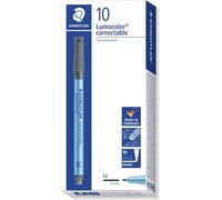 Lumocolor,Marqueur Non-Permanent,Pour L'écriture Et Le Marquage,Effaçable À Sec Et Résistant,Lot De 10 Marqueurs,305 M-3