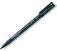 Marqueur permanent - Staedtler - Lumocolor 314B - Noir - Pointe biseautée - Largeur de tracé 1-2,5mm