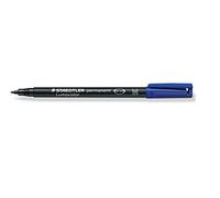 Lumocolor STAEDTLER 0.8 mm - permanent - bleu - code 317-3