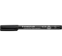 Lumocolor Stylo Permanent 313, Noire, Largeur De Ligne Env. 0,4 Mm, 313-9 Bk-1. (Lot De 2)