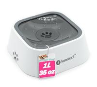 LumoLeaf Gamelle à Eau pour Chien - 1 l - Anti-éclaboussures - Anti-Fuite - Distributeur d'eau pour Chat et Animaux domestiques