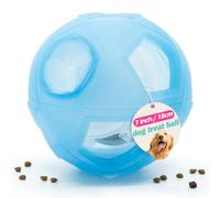 LumoLeaf Grand distributeur de balles de friandises pour chien, jouet interactif avec paramètres de difficulté réglables, distributeur de balle pour grands chiens et animaux de compagnie de 17,8 cm.