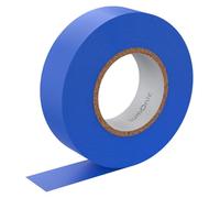 Lumonic 10 rouleaux de ruban isolant PVC 19mm x 20m ruban adhésif bleu I Convient aux électriciens et aux bricoleurs I Ruban adhésif isolant en différentes longueurs et couleurs