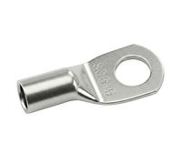 Lumonic 10x Cosse tubulaire 6mm² vierge | M5 | cuivre étamé | connexion sûre des câbles sans soudure | SC6-5, Lot de 10 cosses à sertir, connecteurs à sertir |