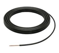 Lumonic 20m FLRY Câble de véhicule 2,5mm² Noir | toron automobile monoconducteur | Résistant à l'huile et aux carburants, ignifugé | Basse tension