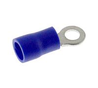 Lumonic 25x cosse à oeillet M3 partiellement isolée 1,5-2,5mm² I cosse à oeillet bleue I Set de cosses, oeillets à oeillet M3, cosses à oeillet, cosse