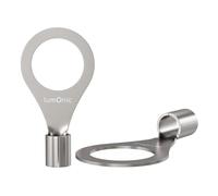 Lumonic 25x cosses à sertir nues 1,5-2,5mm² I cosses à sertir M8 non isolées I cosses M8, cosse tubulaire 1,5mm2 2,5mm2 œillets annulaires, connecteur à sertir