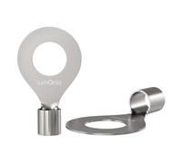 Lumonic 25x Cossette de câble en anneau 16-25mm² vierge | M16 | cuivre étamé | connexion sûre des câbles sans soudure | Cosse à sertir non isolée | Véhicules automobiles, construction mécanique, campi