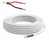 Lumonic 2x0,34mm² LED Ligne de contrôle 20m | câble gainé 2 fils flexible | LiYY Extension, Câble d'alimentation, Câble d'alimentation LED, Câble de commande