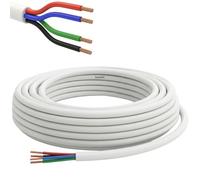 Lumonic 4x0,34mm² RGB LED Ligne de contrôle 5m | câble gainé 4 fils flexible | LiYY Extension, Câble d'alimentation, Câble d'alimentation LED, Câble de commande