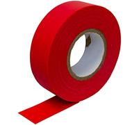 Lumonic 5 rouleaux de ruban isolant PVC 19mm x 20m ruban adhésif rouge I Convient aux électriciens et aux bricoleurs I Ruban adhésif isolant en différ