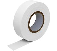 Lumonic 50 rouleaux de ruban isolant PVC 19mm x 20m ruban adhésif blanc I Convient aux électriciens et aux bricoleurs I Ruban adhésif isolant en diffé