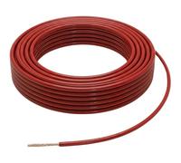 Lumonic 50m FLRY Câble de véhicule 2,5mm² Rouge | toron automobile monoconducteur | Résistant à l'huile et aux carburants, ignifugé | Basse tension