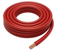 Lumonic 5m FLY Câble de véhicule 6mm² Rouge | toron automobile monoconducteur | Résistant à l'huile et aux carburants, ignifugé | Basse tension