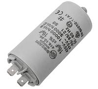 Lumonic Condensateur de démarrage 416.10.99 A [incl. fiche 6,3x0,8mm] | Condensateur moteur 16µF 425V 36x70mm I Condensateur dans boîtier plastique is