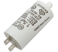 Lumonic Condensateur de démarrage 416.17.23 A incl. fiche 6,3x0,8mm | Condensateur moteur 1,5µF 450V 28x55mm I Condensateur dans boîtier plastique isolé