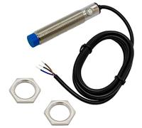 Lumonic Détecteur de proximité capacitif 12mm PNP I Capteur de proximité à ouverture - IP67 I Capteur de proximité avec laiton nickelé & tension 6 à 36V DC