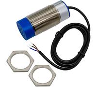 Lumonic Détecteur de proximité capacitif 30mm PNP I Capteur de proximité à fermeture - IP67 I Capteur de proximité avec laiton nickelé & tension 6 à 36V DC