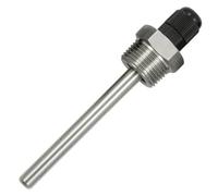 Lumonic Doigt de gant en acier inoxydable V2A 3/4 pouce | 100mm Longueur utile | s'adapte parfaitement aux sondes de température de 6 mm | pour réservoir tampon, chauffage, solaire + Smart Home