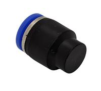Lumonic I Bouchon de fermeture du tuyau en PU I 8mm I Capuchon aveugle I Étanchéité I embout pneumatique I Connecteur I Air comprimé