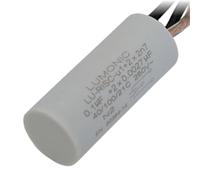 Lumonic I Condensateur d'antiparasitage 0,1µF 2x2,7nF 250VAC I 15x35mm I -40…+100°C I 3 câbles de connexion I Radial I 0,1uF I Condensateur CEM I pour