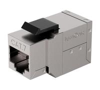 Lumonic Raccord RJ45 CAT7 Keystone Snap-in | 10Gbit/s, blindé | Extension du réseau | PoE | Module Keystone | Connecteur Ethernet
