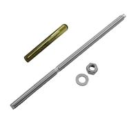 Lumonic tige d'ancrage + cartouche d'ancrage M12 x 300 Acier inoxydable A4 I Pour utilisation comme cheville métallique I Pour différents types de montages traversants