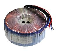 Lumonic transformateur toroïdal Transformateur 1000VA 2x115V pour audio, industrie, halogènes et sur rails - 230V tension d'entrée - 230V tension secondaire - Modèle RTO-825073