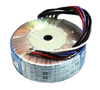 Lumonic transformateur toroïdal Transformateur 150VA 2x12V pour audio, industrie, halogènes et sur rails - 230V tension d'entrée - 24V tension secondaire - Modèle RSO-825032