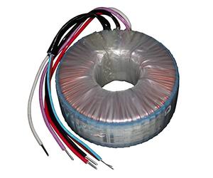 Lumonic transformateur toroïdal Transformateur 230VA 2x12V pour audio, industriels, halogènes et sur rails - 230V tension d'entrée - 24V tension secondaire - Modèle RSO-861757