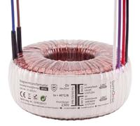 Lumonic transformateur toroïdal Transformateur 30VA 2x12V pour audio, industriels, halogènes et sur rails - 230V tension d'entrée - 24V tension secondaire - Modèle RSO-826008
