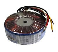 Lumonic transformateur toroïdal Transformateur 500VA 2x12V pour audio, industriels, halogènes et sur rails - tension d'entrée 230V - tension secondaire 24V - Modèle RSO-825057