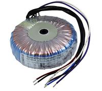 Lumonic transformateur toroïdal Transformateur 75VA 2x12V pour audio, industriels, halogènes et sur rails - 230V tension d'entrée - 24V tension secondaire - Modèle RSO-825020