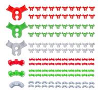 LUMOOM 120 Pièces Attaches pour Plantes, Clips De Formation À 90 Degrés, Méthode Low Stress Training, Accessoires De Culture, Support pour Tomates, Plantes Grimpantes