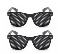 LUMOOM 2 Morceaux De Lunettes Raster EntraîNeurs Oculaires, Verres à CrèChe, Verres PerforéS Verres Multidottes, Lunettes Raster EntraîNer, Verres PerforéS Pour L'EntraîNement Oculaire