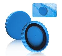LUMOOM 2 Pièces Bouchon d'Hiver pour Piscine, Set de Fermeture Hivernale pour Piscines Intex et Bestway, Accessoires Bouchon de Piscine avec Joints Adaptés, Bouchon d'Hiver pour Piscine, Accessoires P