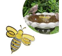 LUMOOM Île d'abeilles flottante, abreuvoir à abeilles en impression 3D, station d'irrigation pour oiseaux, mangeoire d'abeilles, station d'irrigation des abeilles, abreuvoir pratique pour le jardin