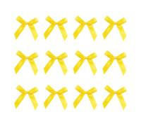 LUMoony Nœuds en satin de 5 x 5 cm - Mini nœuds en tissu - Nœuds prêts à l'emploi - Nœuds cadeaux - Nœuds pour cheveux - Arche d'emballage - Pour bricolage, artisanat, décoration de cartes de Noël