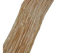 LUMoony Rideau de porte 1 x 2 m beau et respirant Rideau à fils sont généralement appliqués sur les fenêtres, portes, penderies, murs et autres pièces que vous souhaitez diviser ou décorer