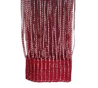 LUMoony Rideau de porte 1 x 2 m beau et respirant Rideau à fils sont généralement appliqués sur les fenêtres, portes, penderies, murs et autres pièces que vous souhaitez diviser ou décorer