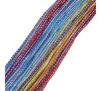 LUMoony Rideau de porte 1 x 2 m beau et respirant Rideau à fils sont généralement appliqués sur les fenêtres, portes, penderies, murs et autres pièces que vous souhaitez diviser ou décorer