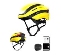 Lumos Ultra Casques Unisexe, Raincoat Jaune avec MIPS, M-L (54-61cm)
