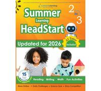 Lumos Summer HeadStart Workbook, 2nd to 3rd Grade: Math, Reading, Writing, Science, Fun Activities, Online Resources & AI Tutor: Math, Reading, ... to Prevent Learning Loss for Students Starti